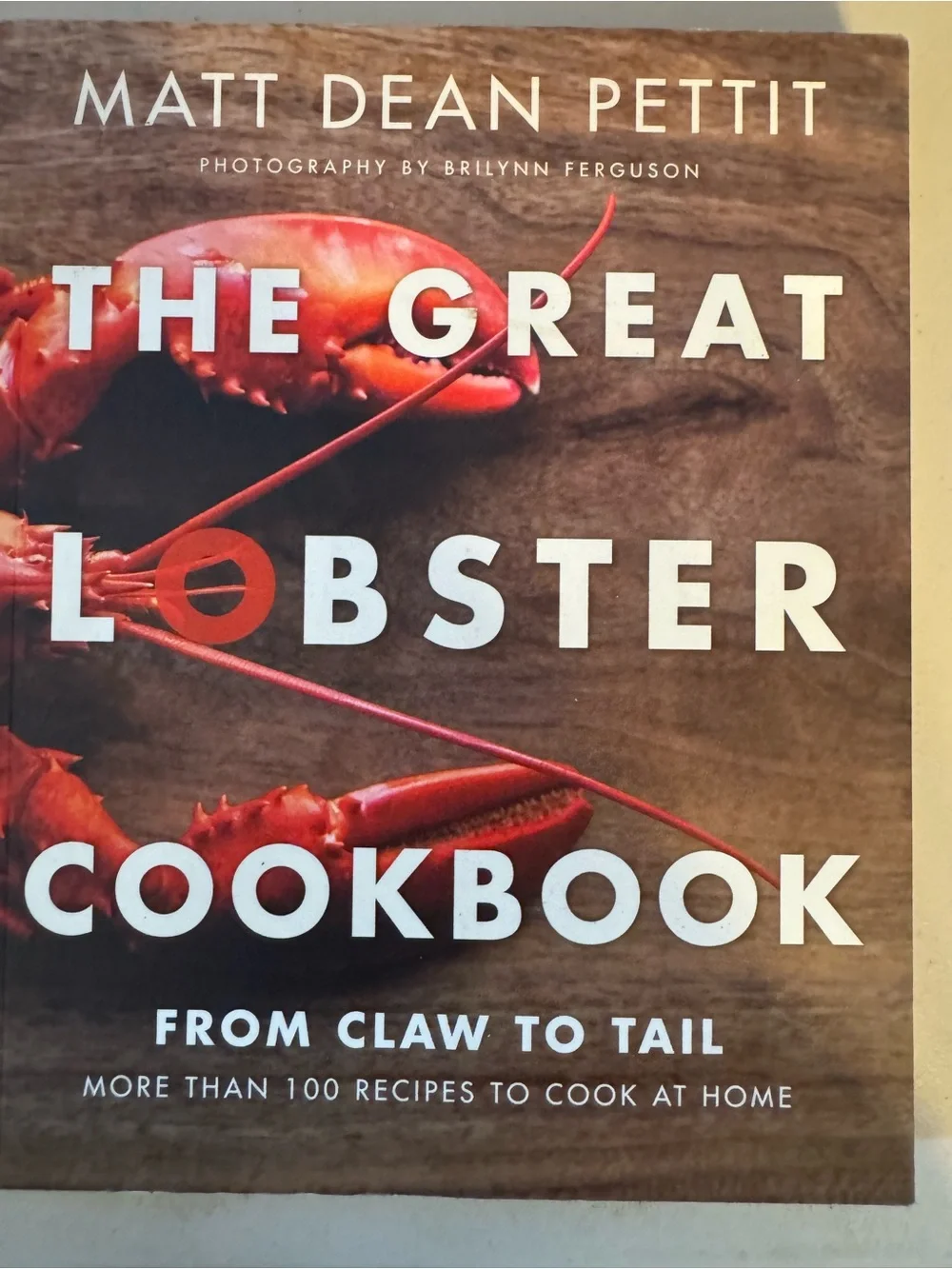 The Great Lobster Cookbook - Red Cookbook by Matt dean pettit. 🦞🦞🦞🦞🦞🦞